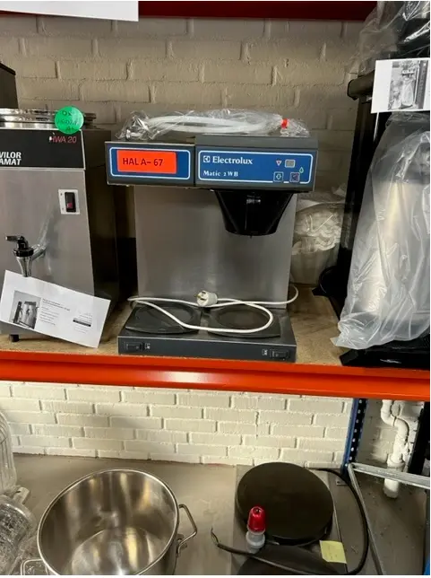 Kaffemaskine elektroluxe, brugt