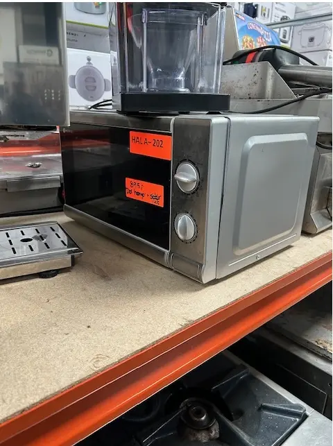 Microovn fra Hendi brugt- 3 dages garanti. Du kan tilkøbe 2 mdr. ekstra for 350 kr.