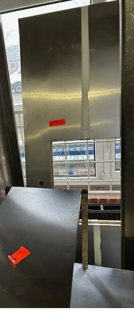 bordplade med udskæring 2150×700 brugt