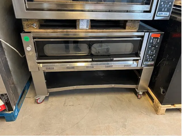 gam azzurro pizzaovn til 6 pizzaer, brugt