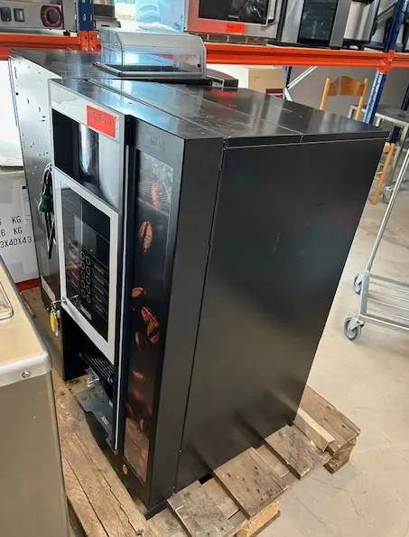 kaffeautomat, brugt – 14 dages garanti. Du kan tilkøbe 12 mdr. for 799 kr.