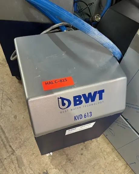 BWT saltanlæg kvd 613, brugt – 14 dages garanti. Du kan tilkøbe 12 mdr. for 799 kr.