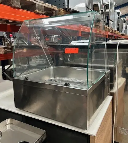 bain marie varmemontre bordmodel, brugt – 14 dages garanti. Du kan tilkøbe 12 mdr. for 799 kr.