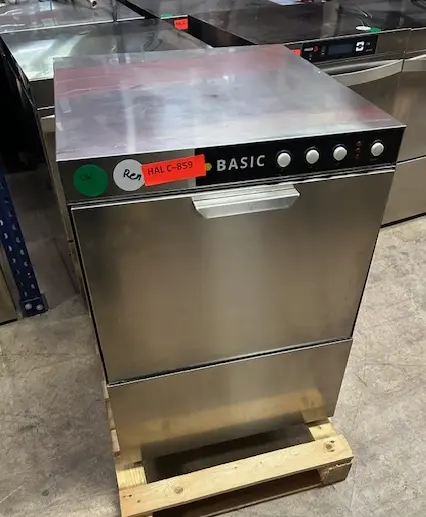 Basic underbordsopvasker med drænpumpe, brugt – 14 dages garanti. Du kan tilkøbe 12 mdr. for 799 kr.