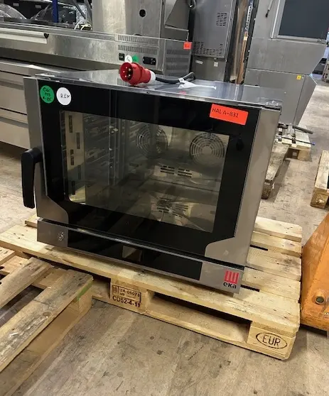 eka 4 stiks ovn, brugt – 14 dages garanti. Du kan tilkøbe 12 mdr. for 799 kr.