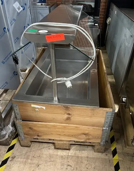 Bain maie bordmodel med plads til 3 gn, brugt – 14 dages garanti. Du kan tilkøbe 12 mdr. for 799 kr.