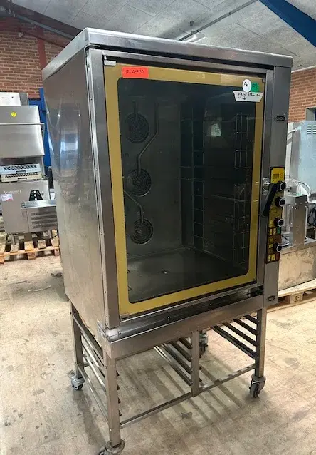 unox varmluftsovn til 10 indstik, brugt (OBS dampfunktion virker ikke)- 14 dages garanti. Du kan tilkøbe 12 mdr. for 799 kr.