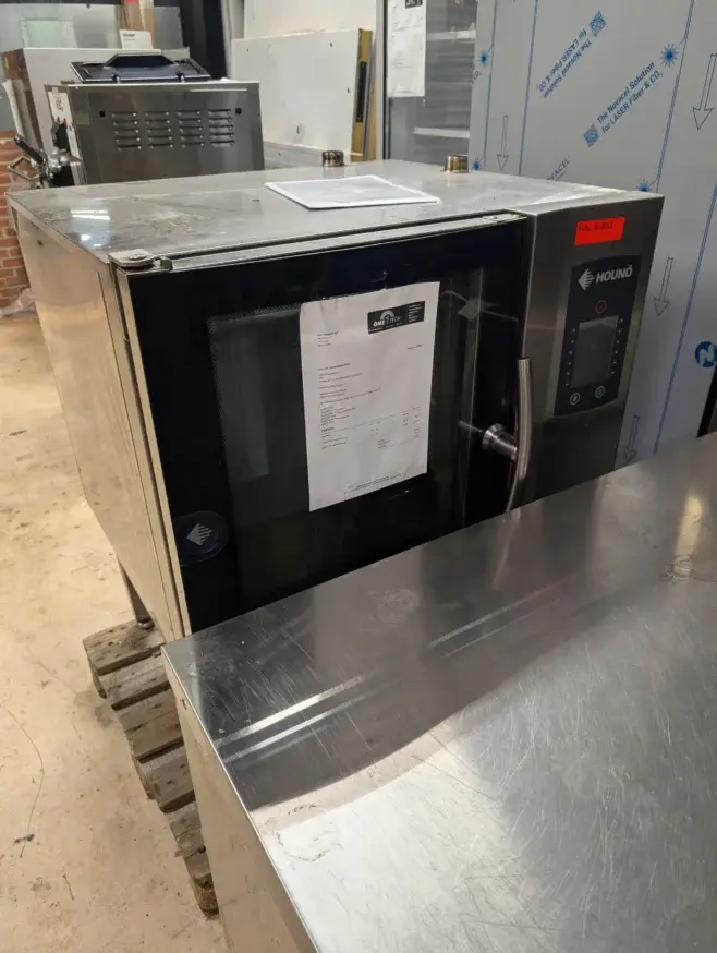 Industriovn Hounö 6 stik brugt – 14 dages garanti. Du kan tilkøbe 12 mdr. for 799 kr.